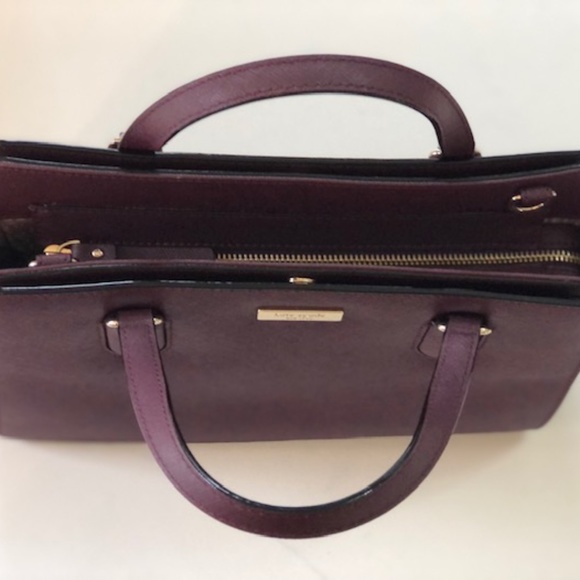 Kate Spade Staci Tippy Triple Compartment Satchel with Gold Tone Hardware - Picture 4 of 8